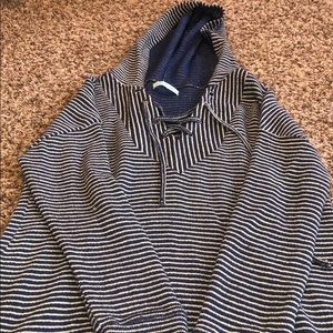 She & Sky large knit hoodie